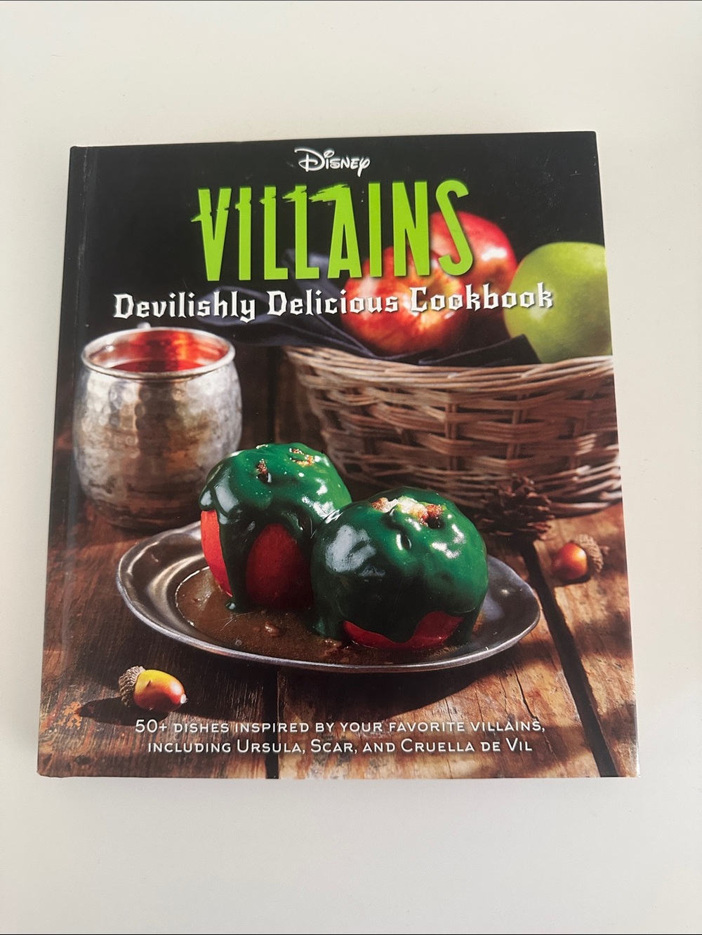 Disney Villains Devilishly Delicious Cookbook - Green & Red Cover Art